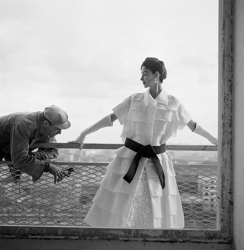 Dorian on the balcony 1956