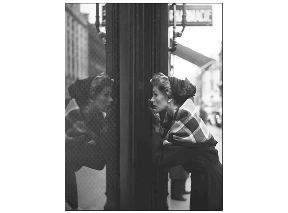 Suzy Parker, Lanvin window