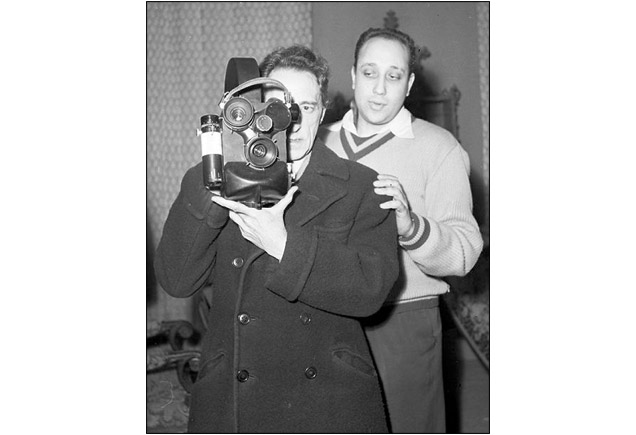 Jean Cocteau et Jean Pierre Melville