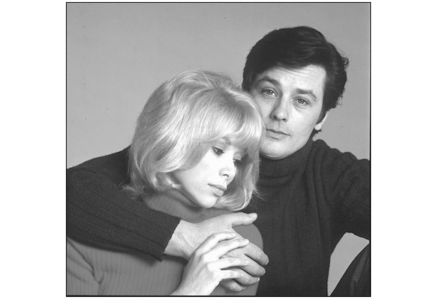 Alain Delon et Mireille Darc