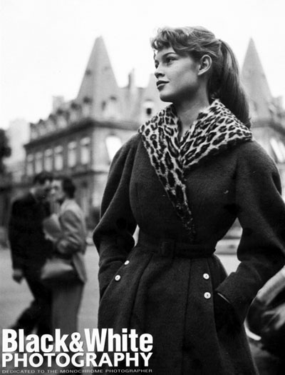Georges Dambier black & white photography, Brigitte Bardot